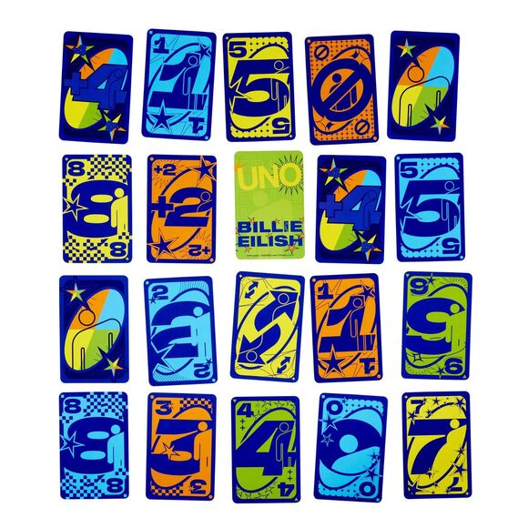 UNO Canvas Billie Eilish Card Game by Mattel Limited Edition New Sealed - Picture 3 of 5